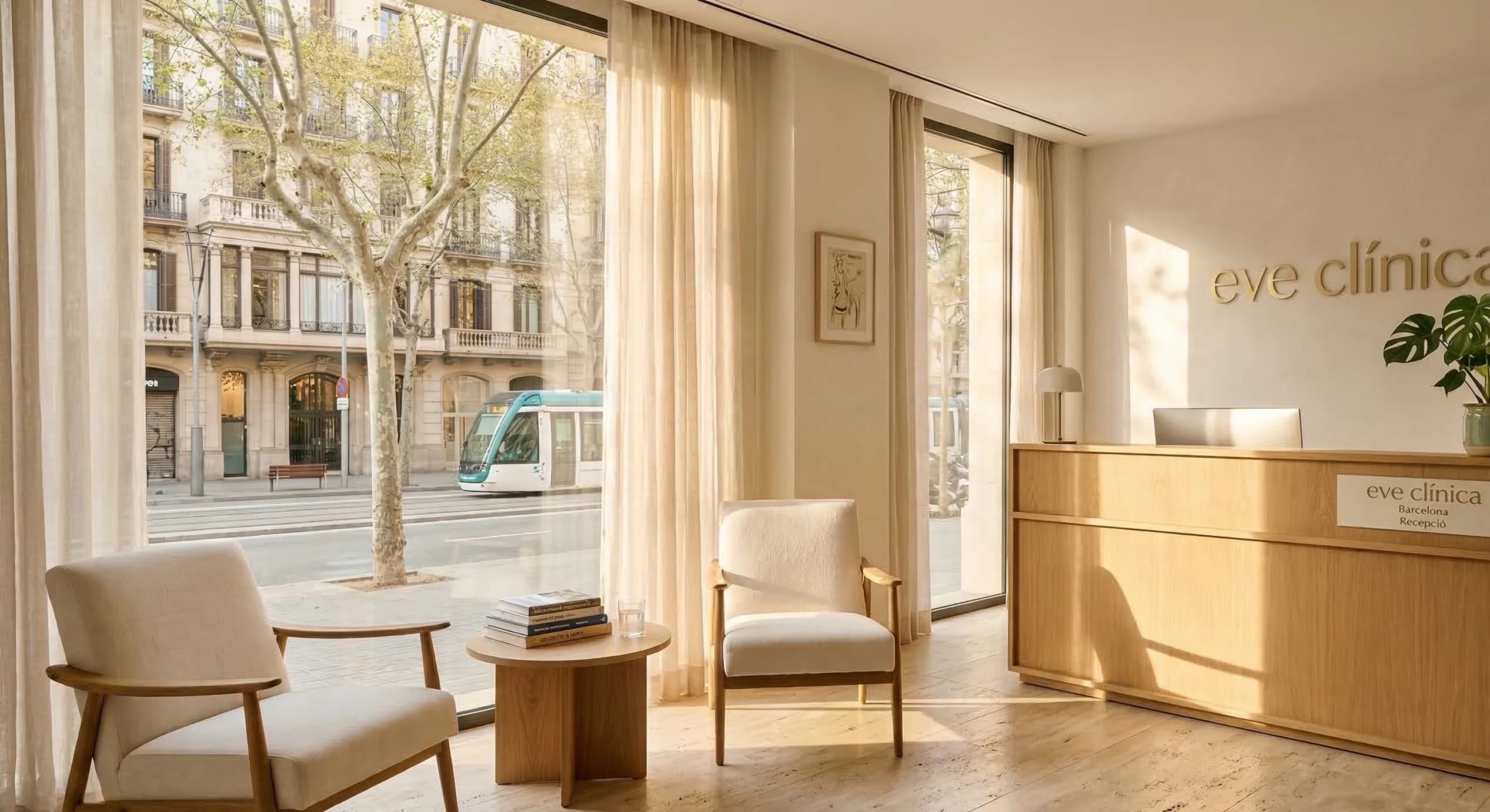 Eve Clinica reception